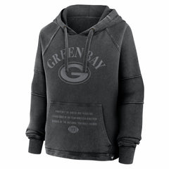 Women's Oversized Raglan Gridiron Hoodie - Green Bay Packers