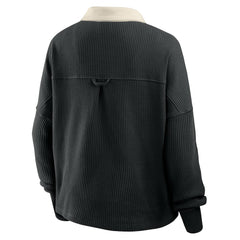 Women's Oversized Hometown Premium Thermal Long Sleeve Shirt - Pittsburgh Steelers