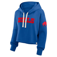 Women's Oversized Hometown Heritage Cropped Hoodie - Buffalo Bills