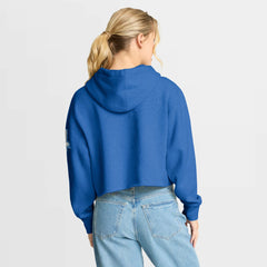 Women's Oversized Hometown Heritage Cropped Hoodie - Detroit Lions