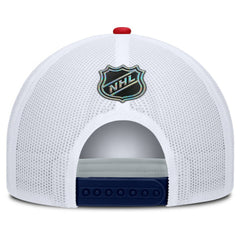 NHL Navy/White New York Rangers Fanatics Authentic Pro Rink A-Frame Adjustable Hat