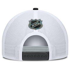 NHL Charcoal/White Vegas Golden Knights Fanatics Authentic Pro Rink A-Frame Adjustable Hat