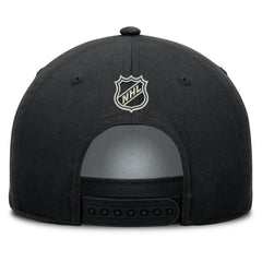 NHL Black Pittsburgh Penguins Fanatics Authentic Pro Rink Roper A-Frame Adjustable Hat