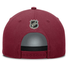 NHL Burgundy Colorado Avalanche Fanatics Authentic Pro Rink Roper A-Frame Adjustable Hat