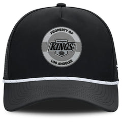 NHL Black Los Angeles Kings Fanatics Authentic Pro Rink Adjustable Hat