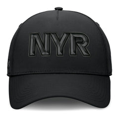 NHL Black New York Rangers Fanatics Authentic Pro Road Team Code Flex Hat