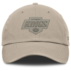 NHL Tan Los Angeles Kings Fanatics Authentic Pro Road Adjustable Hat