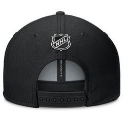 NHL Black Boston Bruins Fanatics Authentic Pro Rink Lockup Snapback Hat