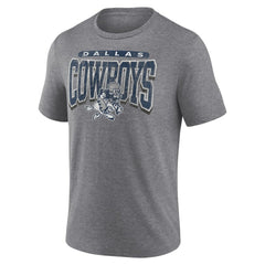 Warped Block Tri-Blend T-Shirt - Dallas Cowboys