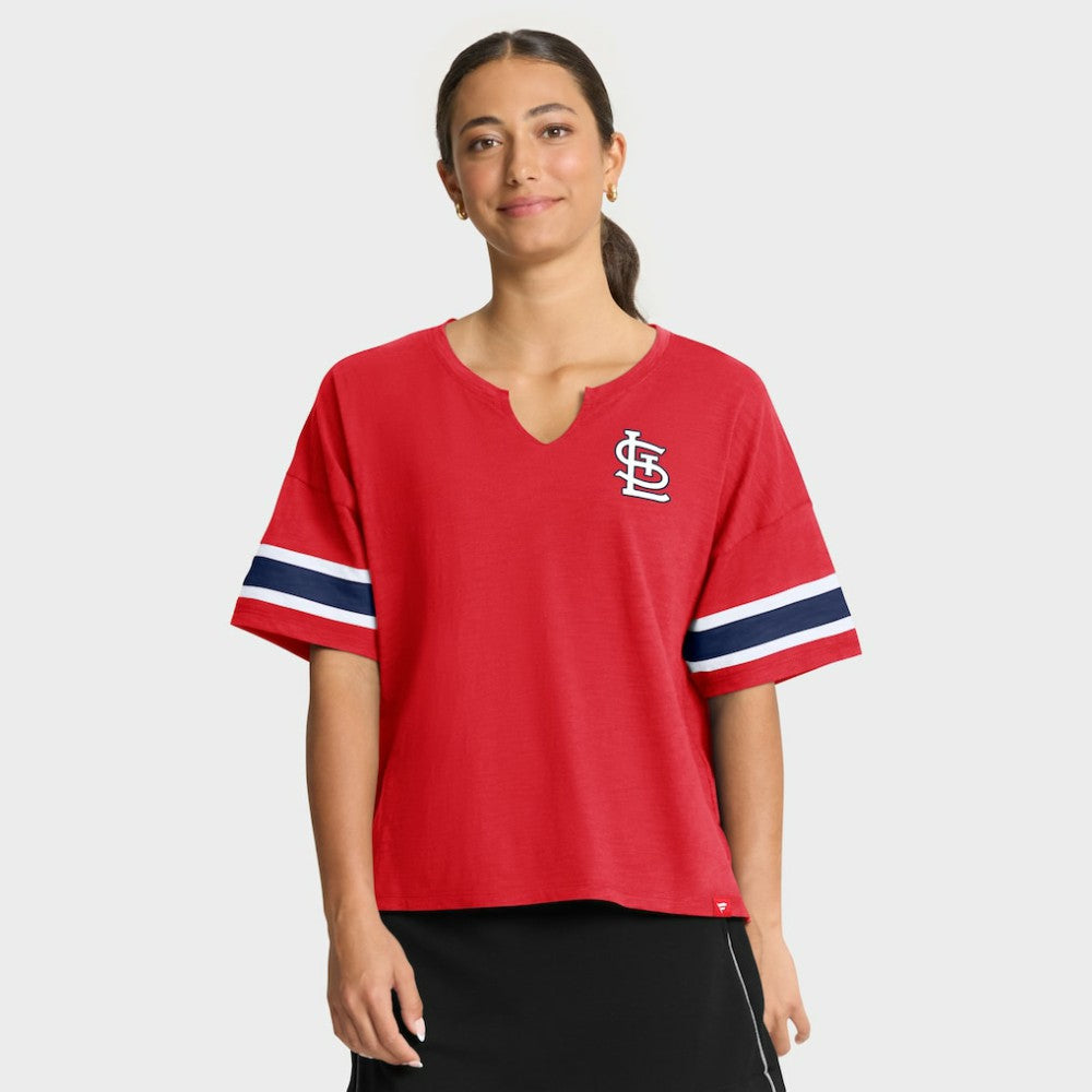 MLB St. Louis Cardinals Fanatics Women's Curl Route T-Shirt