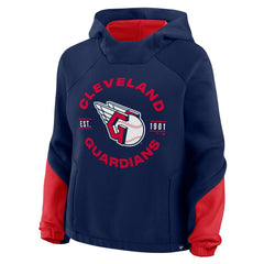 MLB Cleveland Guardians Fanatics Women's Oversized Time to Win Pullover Hoodie