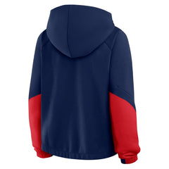 MLB Cleveland Guardians Fanatics Women's Oversized Time to Win Pullover Hoodie