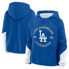 MLB Los Angeles Dodgers Fanatics Women's Oversized Time to Win Pullover Hoodie