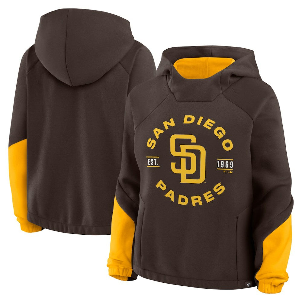 MLB San Diego Padres Fanatics Women's Oversized Time to Win Pullover Hoodie