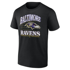 Retro Gridiron T-Shirt - Baltimore Ravens