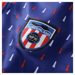 Sunderland Hummel Away Pre-Match Half Zip - Blue