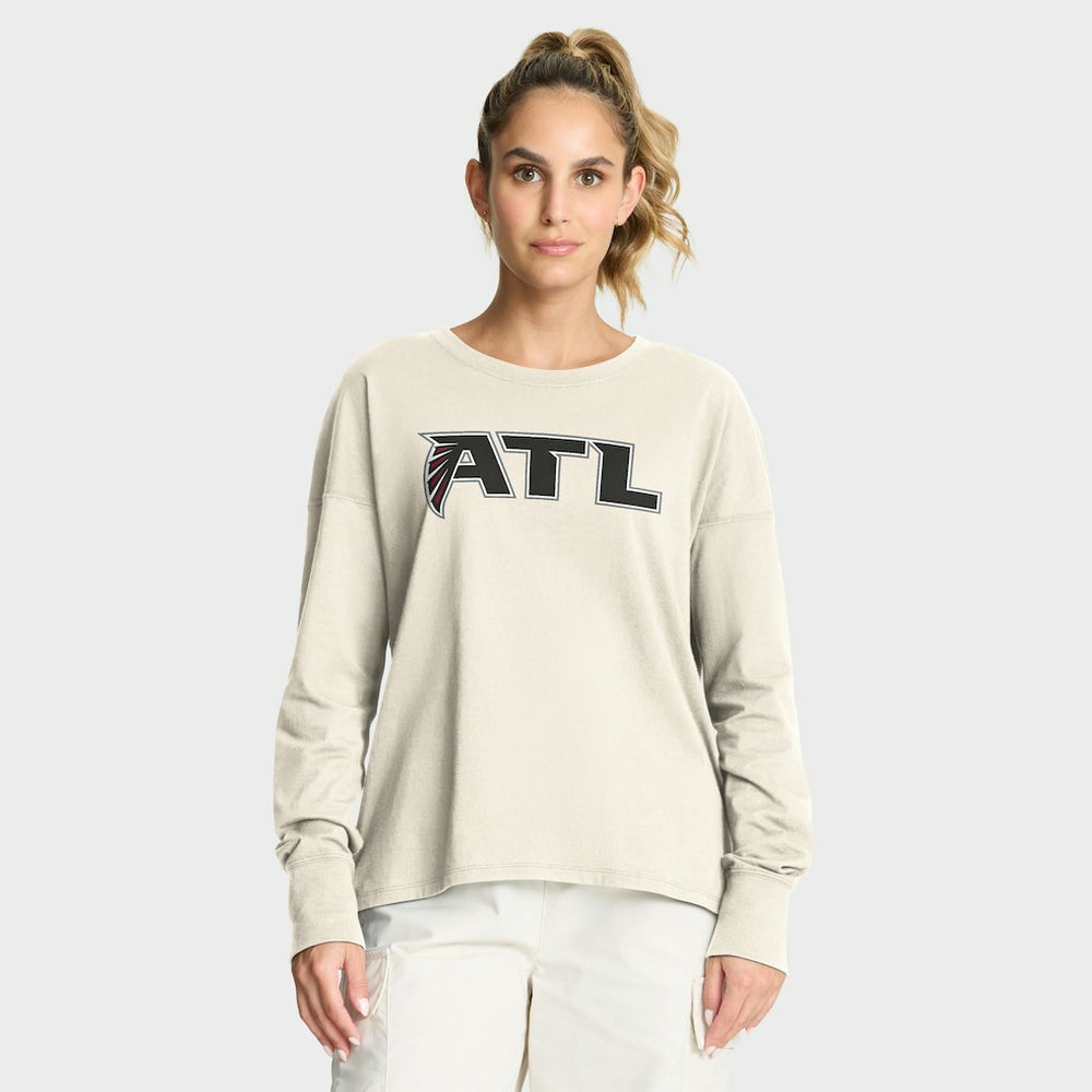 Women's Dove Legacy Long Sleeve T-Shirt - Atlanta Falcons