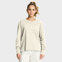 Women's Dove Legacy Long Sleeve T-Shirt - Carolina Panthers