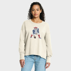 Women's Dove Legacy Long Sleeve T-Shirt - New England Patriots