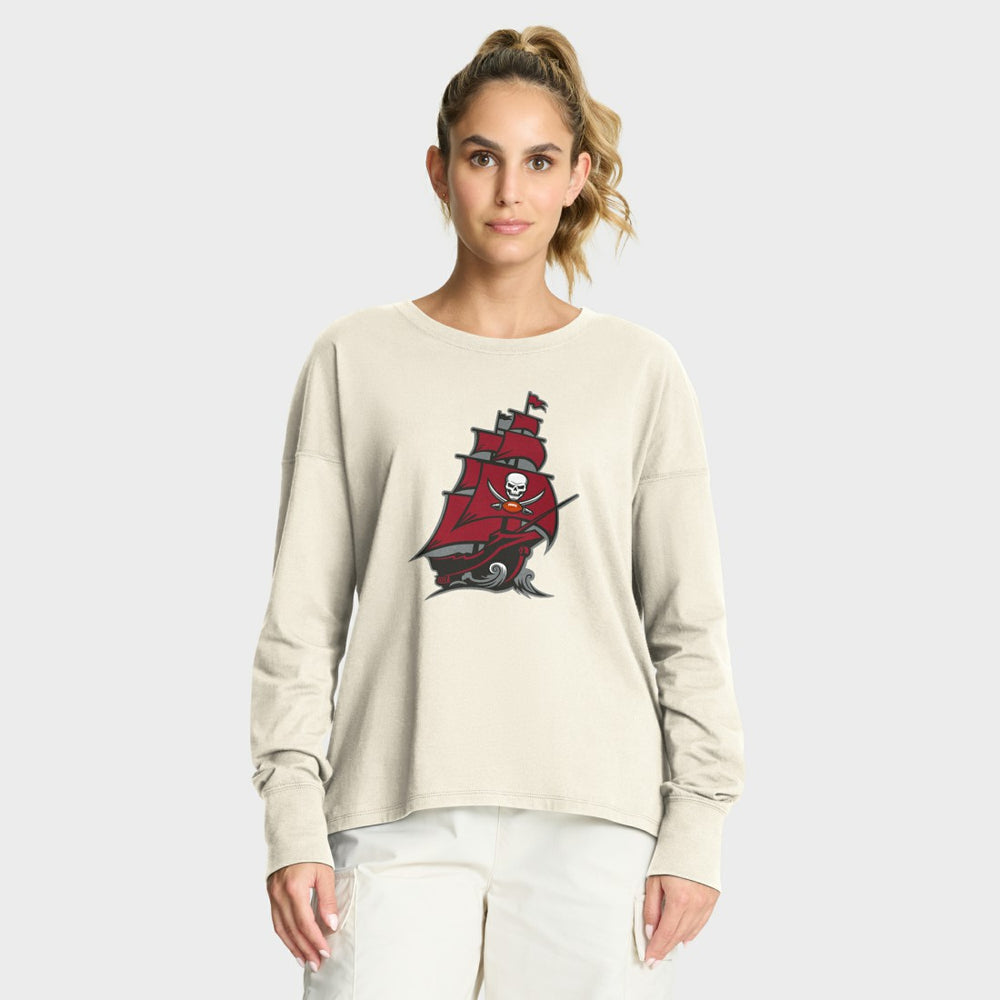 Women's Dove Legacy Long Sleeve T-Shirt - Tampa Bay Buccaneers