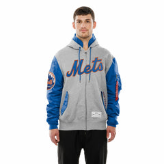 MLB New York Mets New Era x Alpha Industries MA-1 Full-Zip Hoodie Jacket