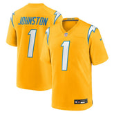 Quentin Johnston Alternate Charger Power Game Player Jersey - Los Angeles Chargers