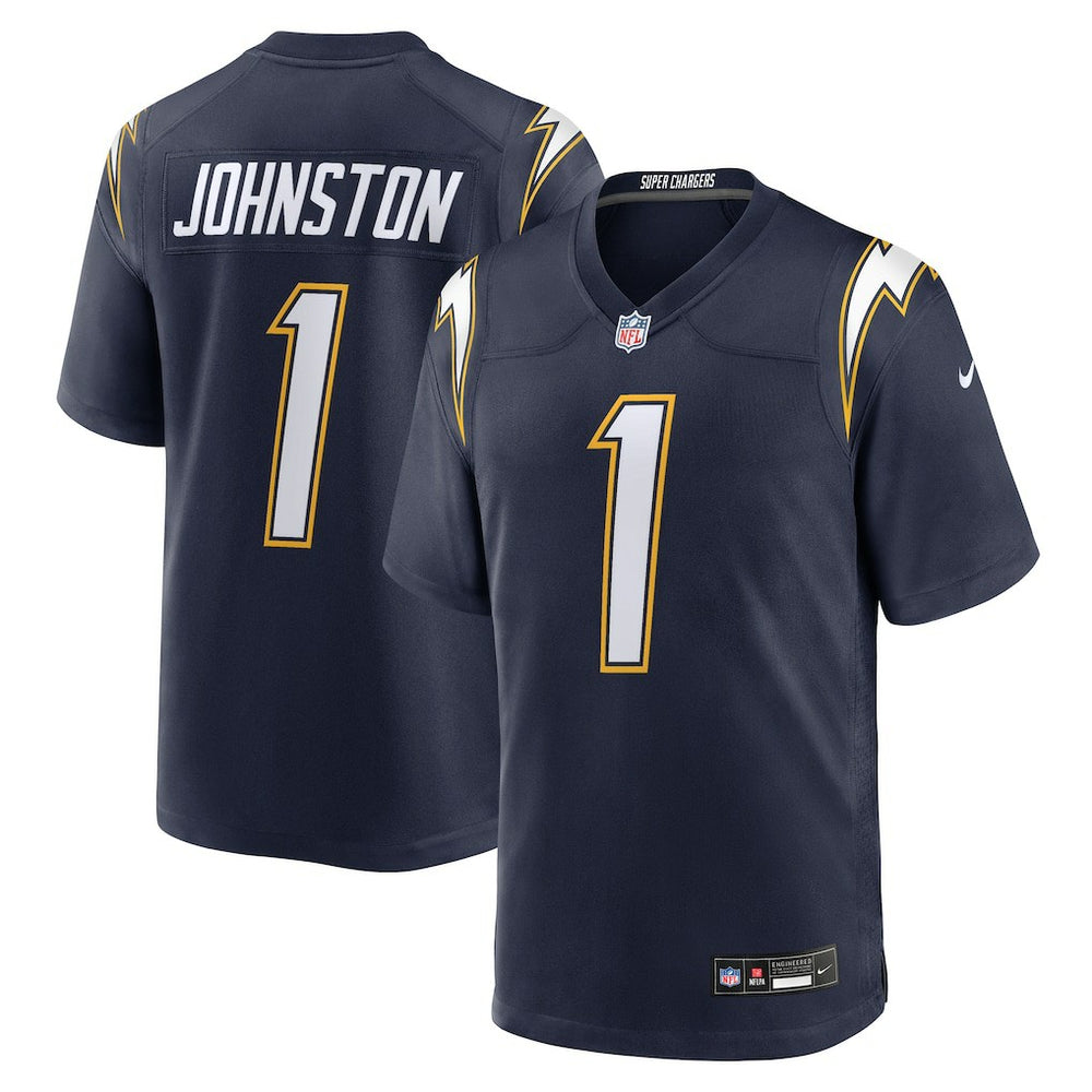 Quentin Johnston Alternate Super Chargers Game Player Jersey - Los Angeles Chargers