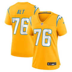 Joe Alt Women's Alternate Charger Power Game Jersey - Los Angeles Chargers