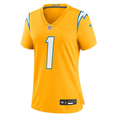 Quentin Johnston Women's Alternate Charger Power Game Jersey - Los Angeles Chargers