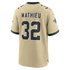 Tyrann Mathieu Gameday Golds Alternate Game Player Jersey - New Orleans Saints