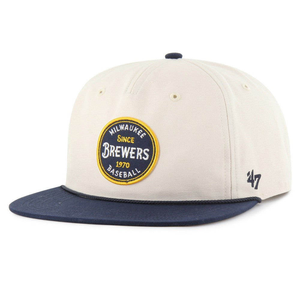 MLB Milwaukee Brewers '47 Payson Captain Adjustable Hat