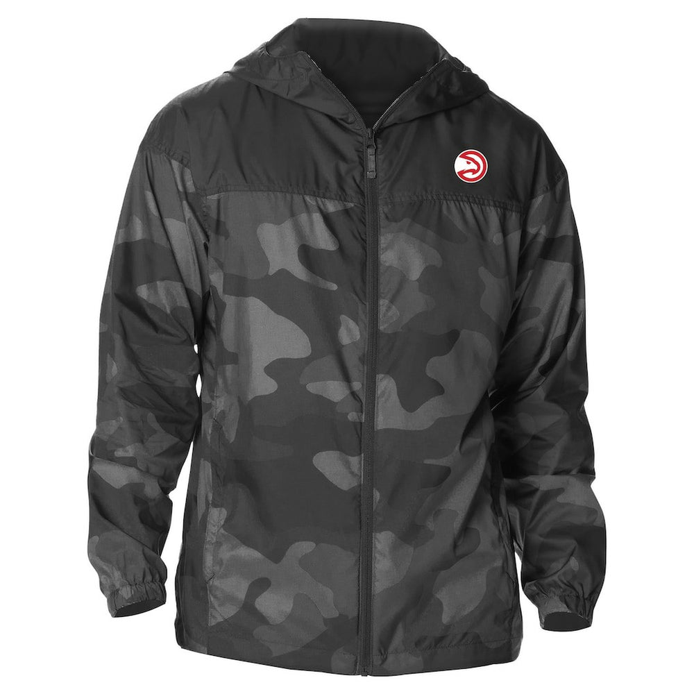 NBA Atlanta Hawks Camo Flash Challenger Windbreaker Full-Zip Jacket