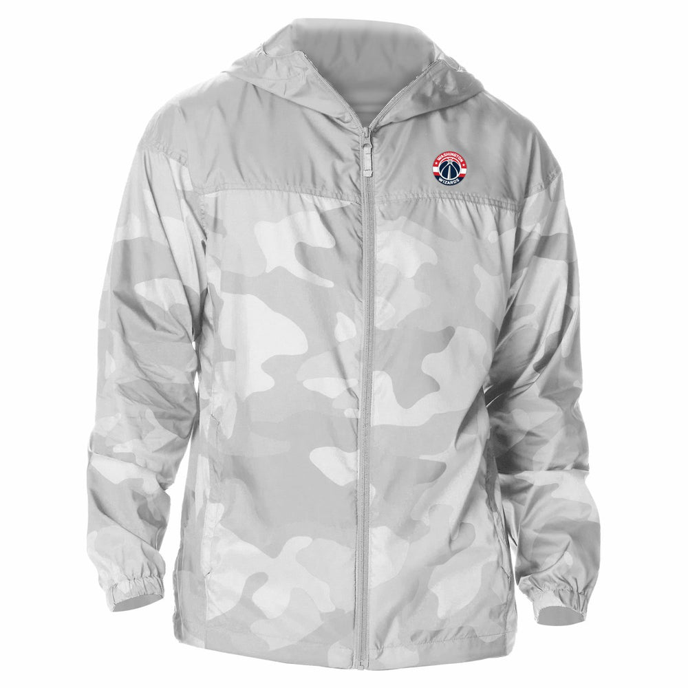 NBA Washington Wizards Camo Flash Challenger Windbreaker Full-Zip Jacket