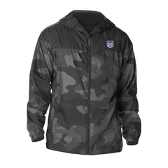 NBA Sacramento Kings Camo Flash Challenger Windbreaker Full-Zip Jacket