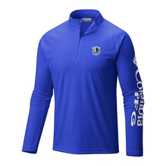 NBA Dallas Mavericks Terminal Tackle Raglan Omni-Shade Quarter-Zip Jacket sale