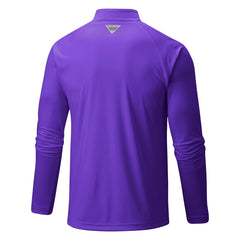 NBA Sacramento Kings Terminal Tackle Raglan Omni-Shade Quarter-Zip Jacket