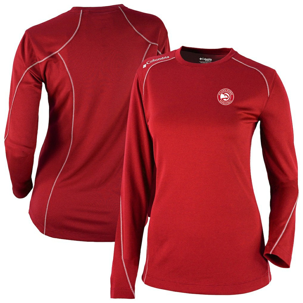 NBA Atlanta Hawks Women's Omni-Wick Shotgun Pullover Top