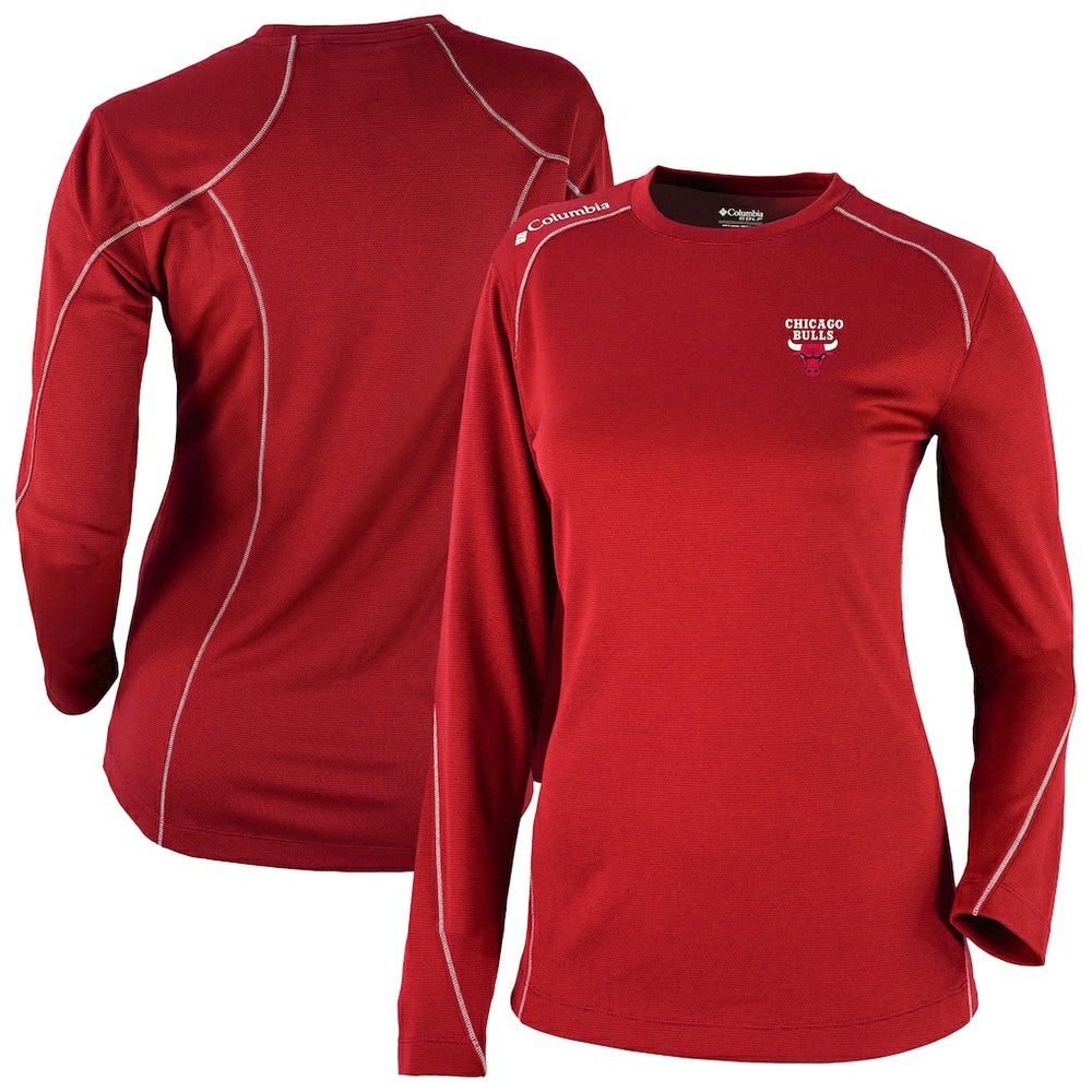 NBA Chicago Bulls Women's Omni-Wick Shotgun Pullover Top