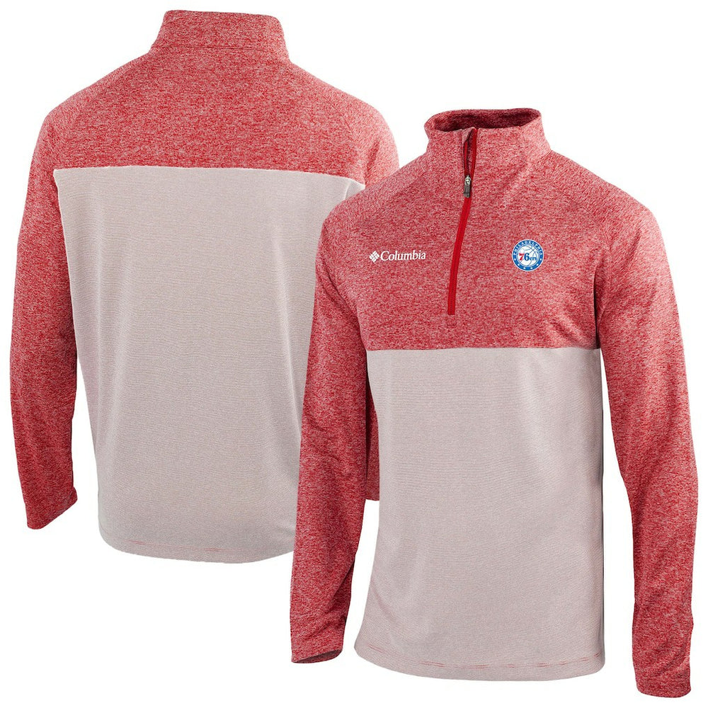 NBA Philadelphia 76ers Omni-Wick Rockin' It Quarter-Zip Top