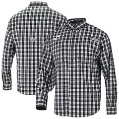 NBA Utah Jazz Super Tamiami Omni-Shade Long Sleeve Button-Down Shirt