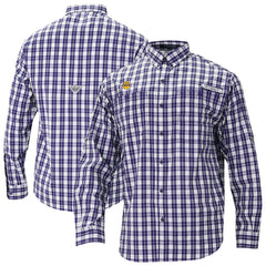 NBA Los Angeles Lakers Super Tamiami Omni-Shade Long Sleeve Button-Down Shirt