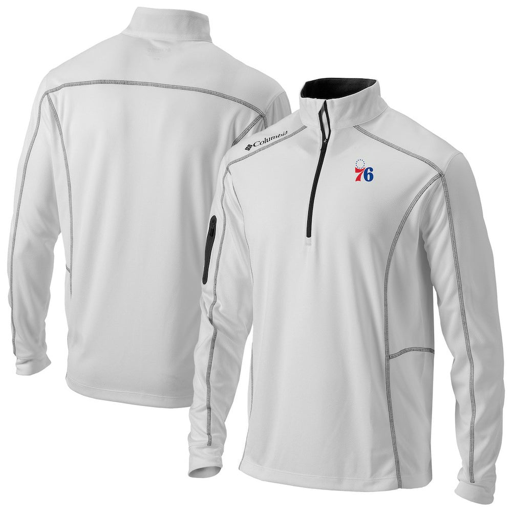 NBA Philadelphia 76ers Omni-Wick Shotgun Quarter-Zip Jacket