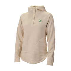NBA Milwaukee Bucks Women's Sweater Weather Quarter-Snap Hoodie