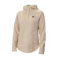 NBA New York Knicks Women's Sweater Weather Quarter-Snap Hoodie
