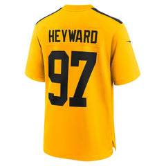 Cameron Heyward Alternate 1933 Throwback Game Jersey - Pittsburgh Steelers
