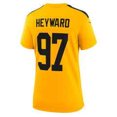 Cameron Heyward Women's Alternate 1933 Throwback Game Jersey - Pittsburgh Steelers