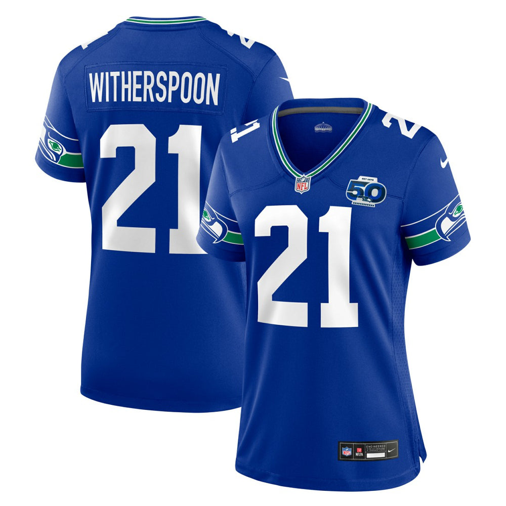 Devon Witherspoon Women's Alternate 50th Season Game Jersey - Seattle Seahawks