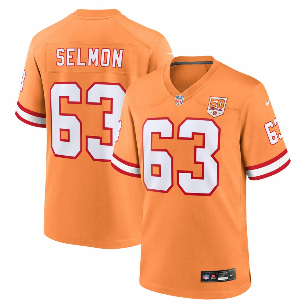 Lee Roy Selmon 50th Season Game Jersey - Tampa Bay Buccaneers