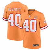 Mike Alstott 50th Season Game Jersey - Tampa Bay Buccaneers