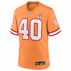 Mike Alstott 50th Season Game Jersey - Tampa Bay Buccaneers